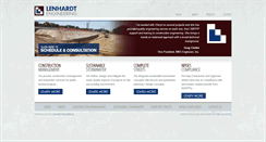 Desktop Screenshot of lenhardtengineering.com